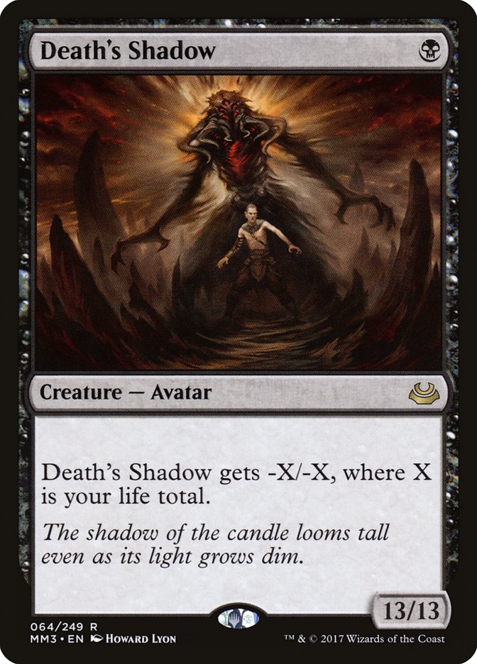 Death's Shadow [Modern Masters 2017] | Card Citadel