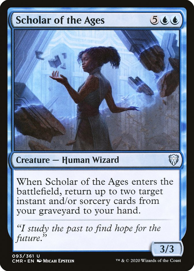 Scholar of the Ages [Commander Legends] | Card Citadel