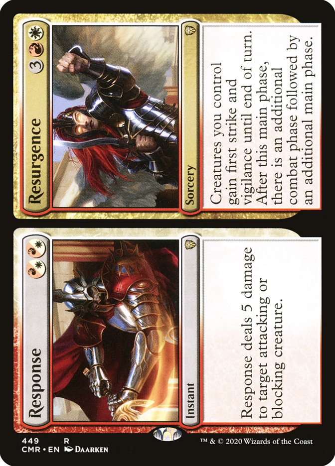 Response // Resurgence [Commander Legends] | Card Citadel