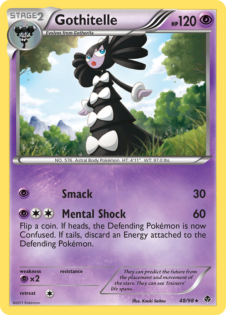 Gothitelle (48/98) [Black & White: Emerging Powers] | Card Citadel
