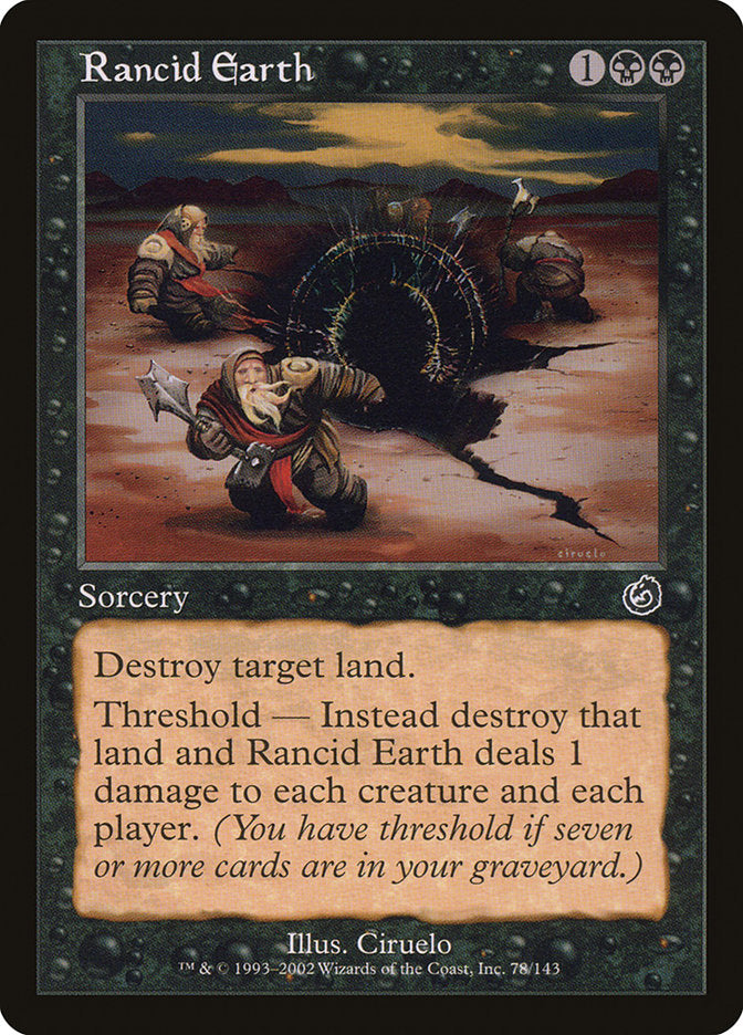 Rancid Earth [Torment] | Card Citadel