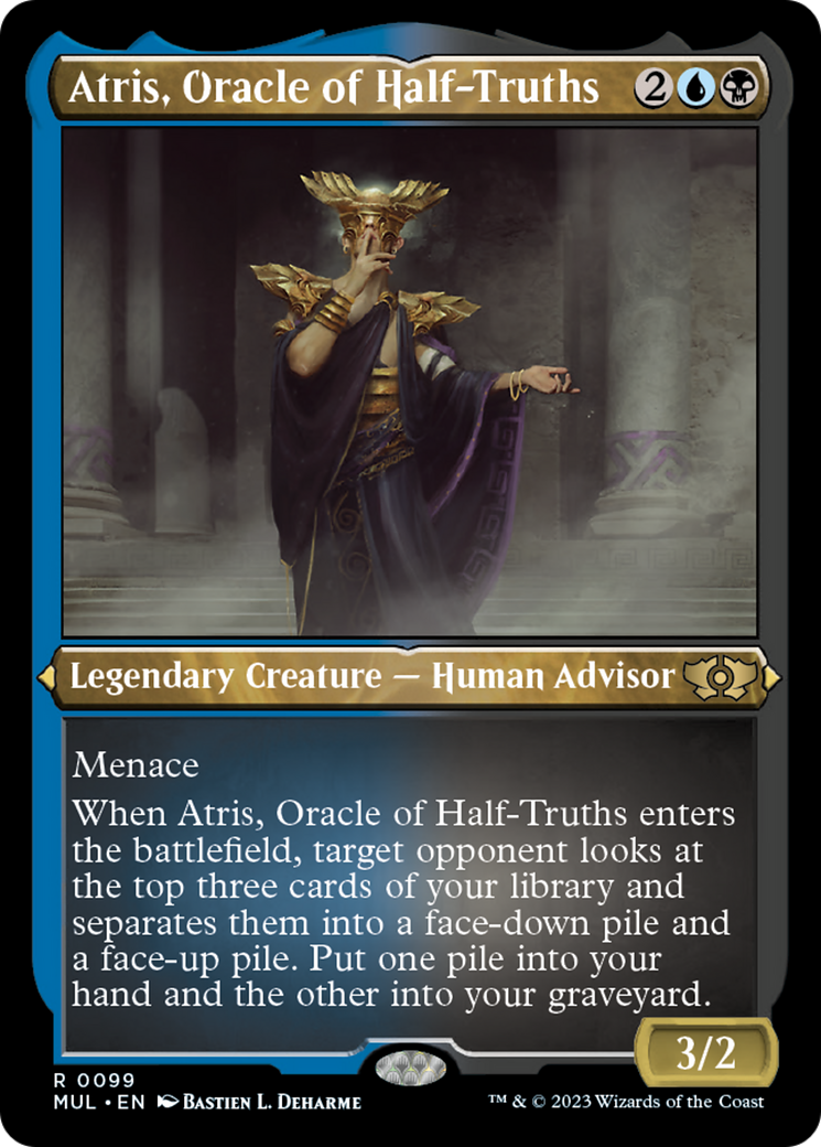 Atris, Oracle of Half-Truths (Foil Etched) [Multiverse Legends] | Card Citadel