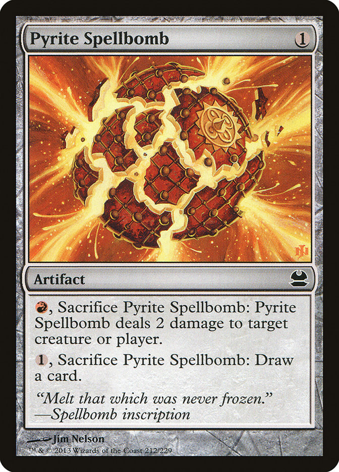 Pyrite Spellbomb [Modern Masters] | Card Citadel