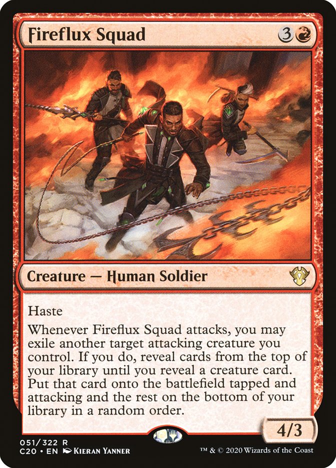 Fireflux Squad [Commander 2020] | Card Citadel