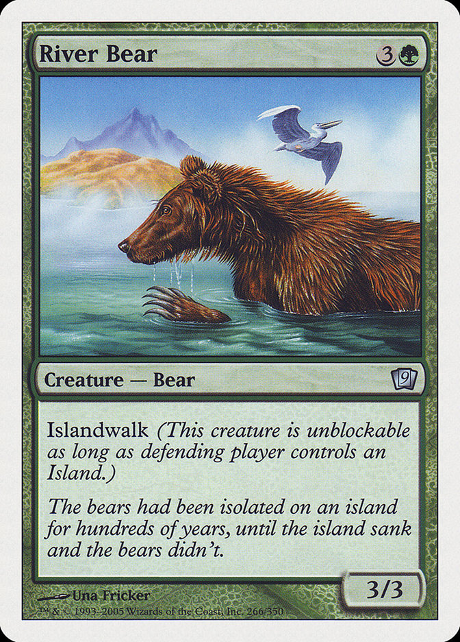 River Bear [Ninth Edition] | Card Citadel