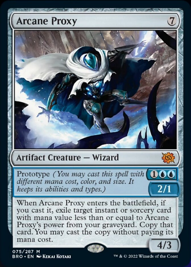 Arcane Proxy (Promo Pack) [The Brothers' War Promos] | Card Citadel
