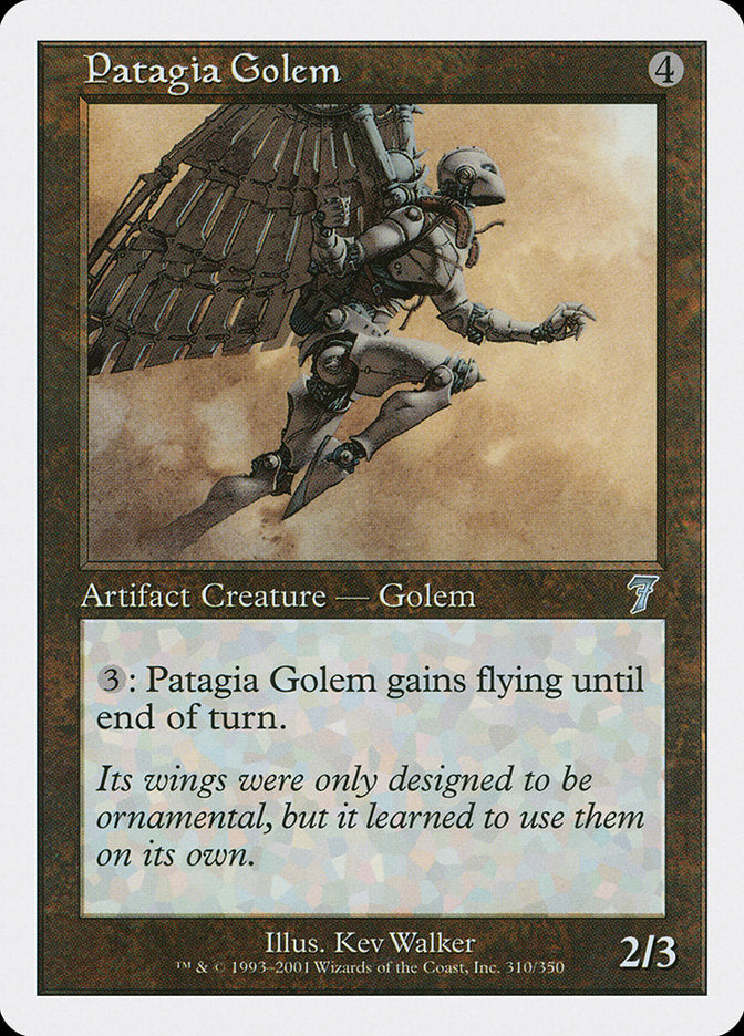 Patagia Golem [Seventh Edition] | Card Citadel