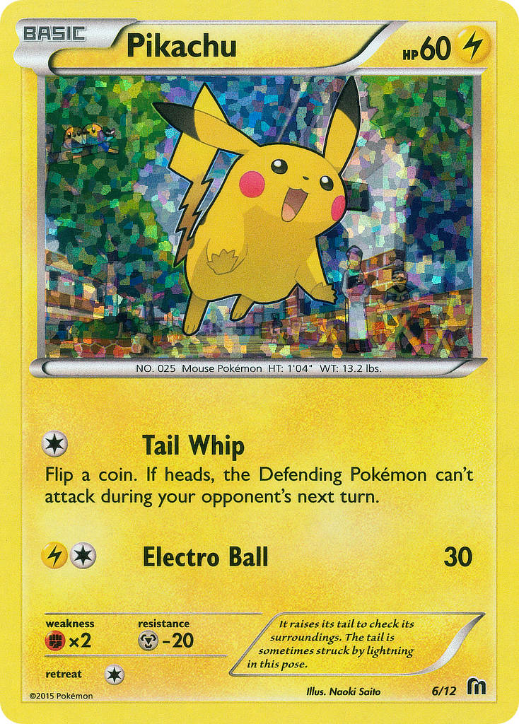 Pikachu (6/12) [McDonald's Promos: 2016 Collection] | Card Citadel