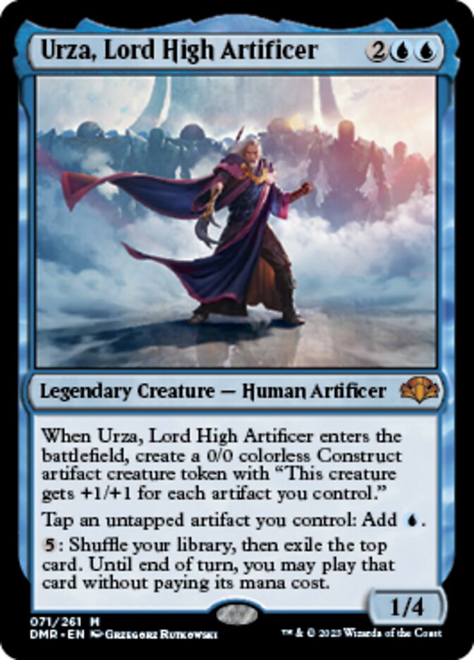 Urza, Lord High Artificer [Dominaria Remastered] | Card Citadel