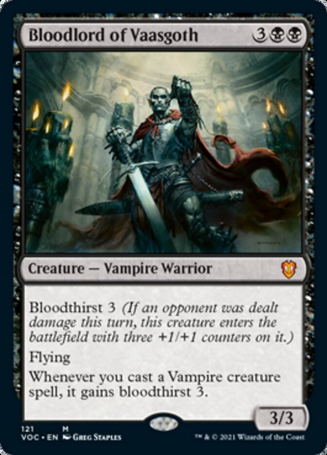 Bloodlord of Vaasgoth [Innistrad: Crimson Vow Commander] | Card Citadel