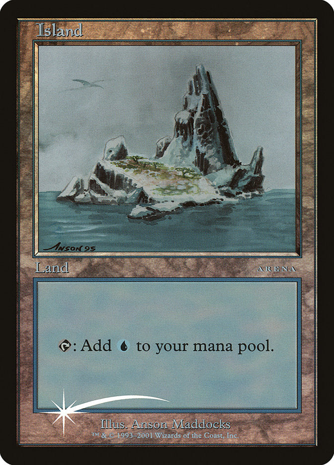 Island [Arena League 2001] | Card Citadel
