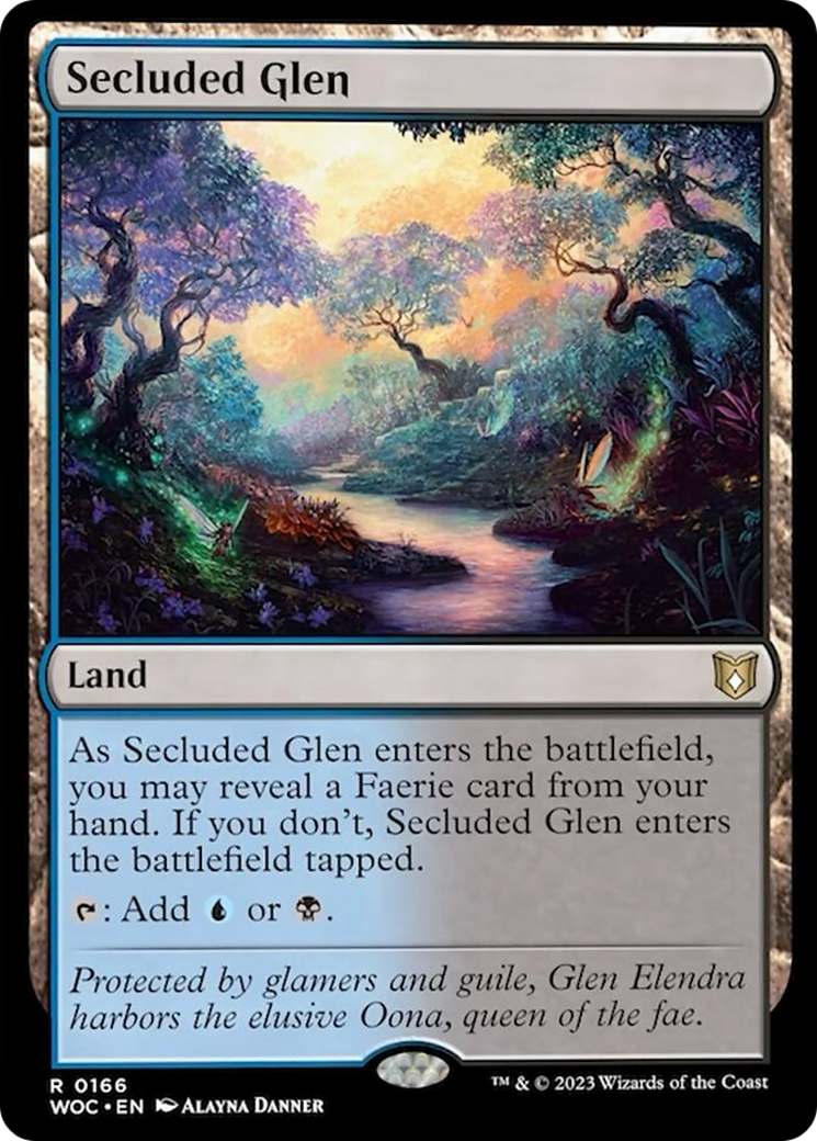 Secluded Glen [Wilds of Eldraine Commander] | Card Citadel