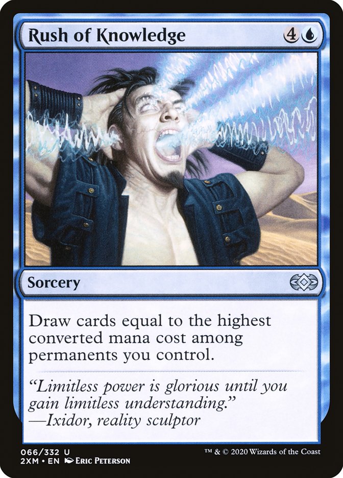 Rush of Knowledge [Double Masters] | Card Citadel