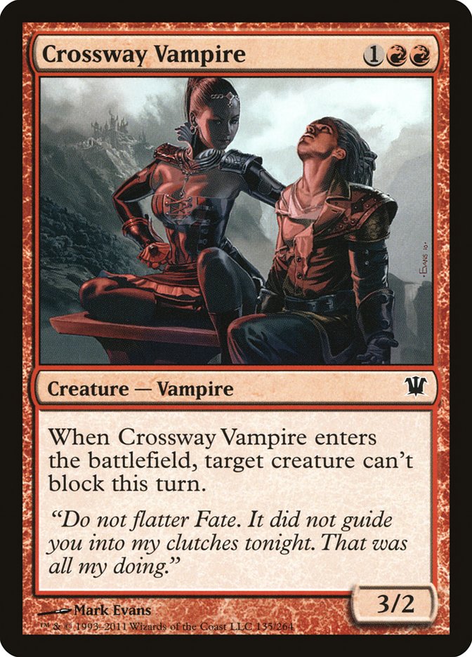 Crossway Vampire [Innistrad] | Card Citadel