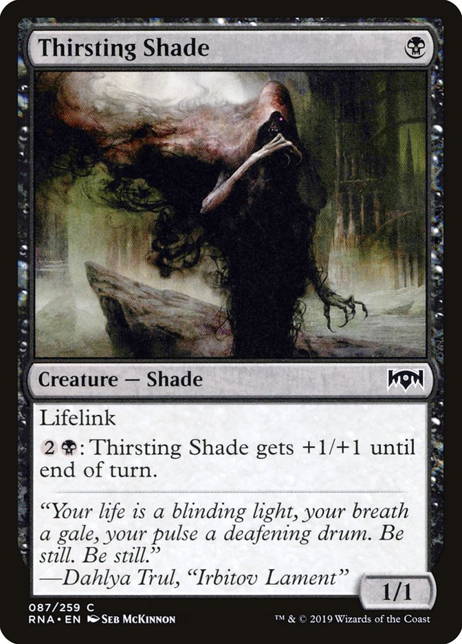 Thirsting Shade [Ravnica Allegiance] | Card Citadel