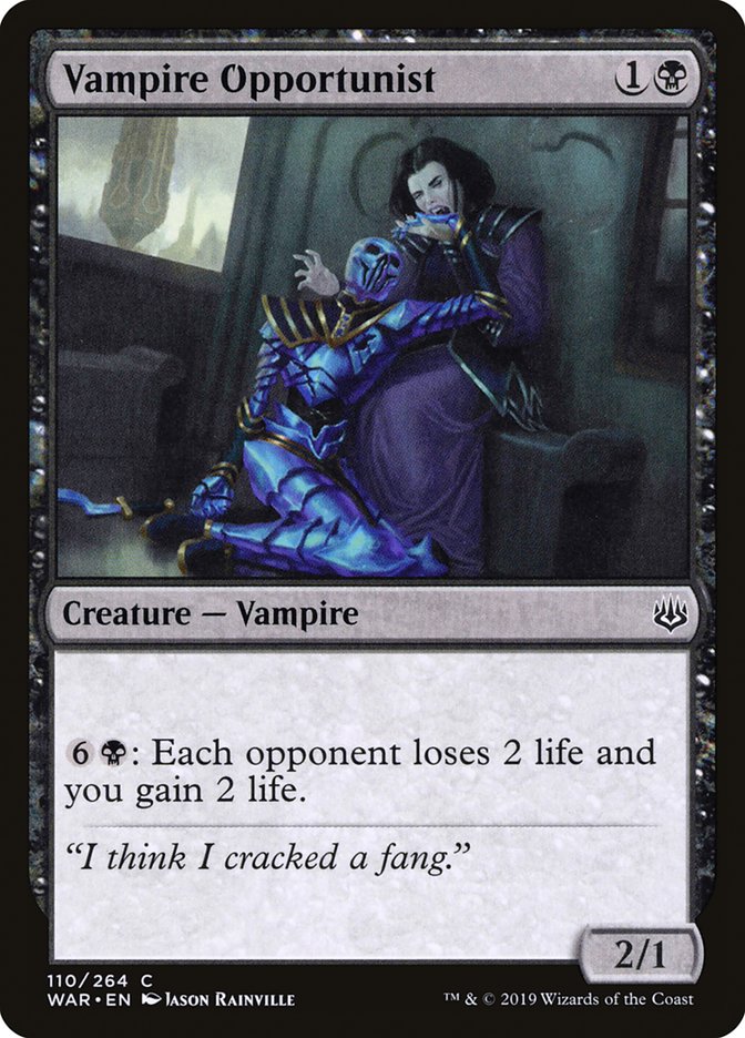 Vampire Opportunist [War of the Spark] | Card Citadel