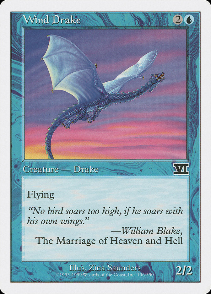 Wind Drake [Classic Sixth Edition] | Card Citadel