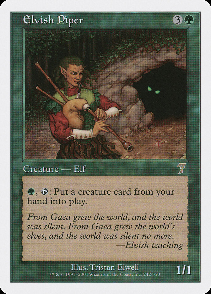 Elvish Piper [Seventh Edition] | Card Citadel