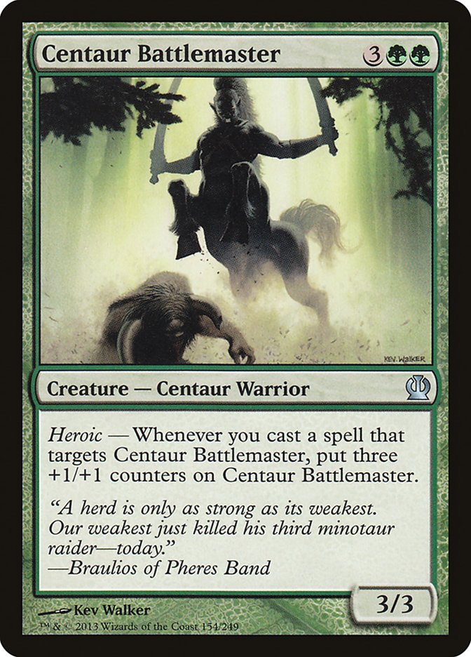 Centaur Battlemaster [Theros] | Card Citadel