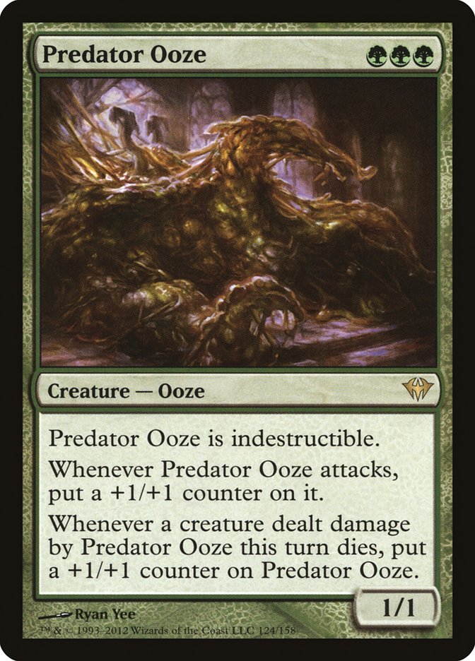 Predator Ooze [Dark Ascension] | Card Citadel