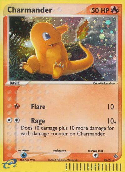 Charmander (98/97) [EX: Dragon] | Card Citadel