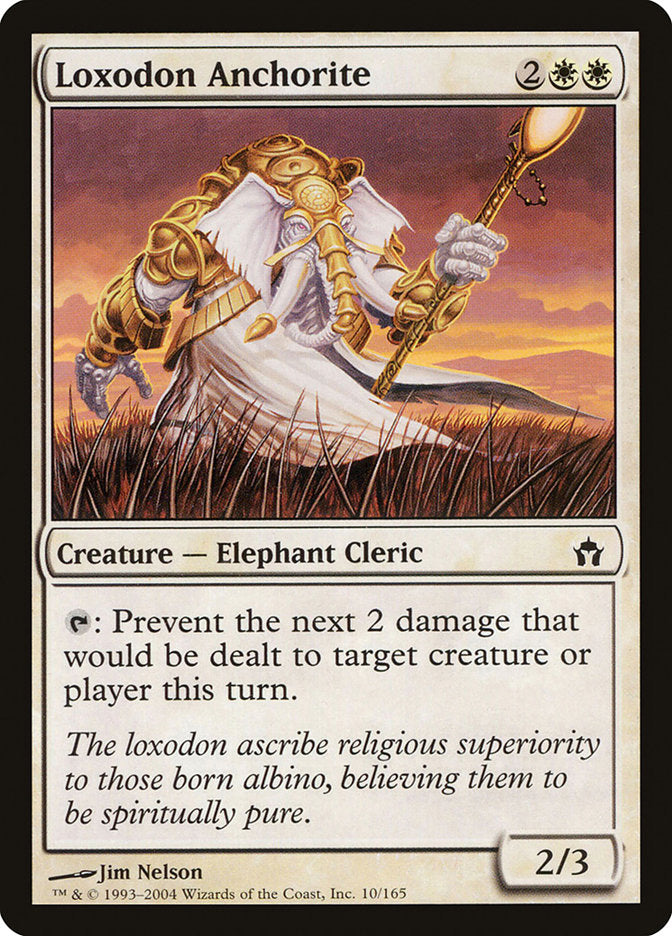 Loxodon Anchorite [Fifth Dawn] | Card Citadel