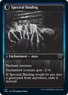 Binding Geist // Spectral Binding [Innistrad: Double Feature] | Card Citadel