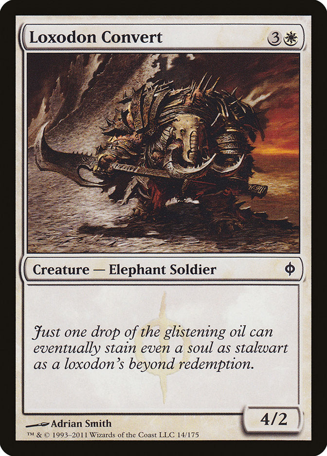 Loxodon Convert [New Phyrexia] | Card Citadel