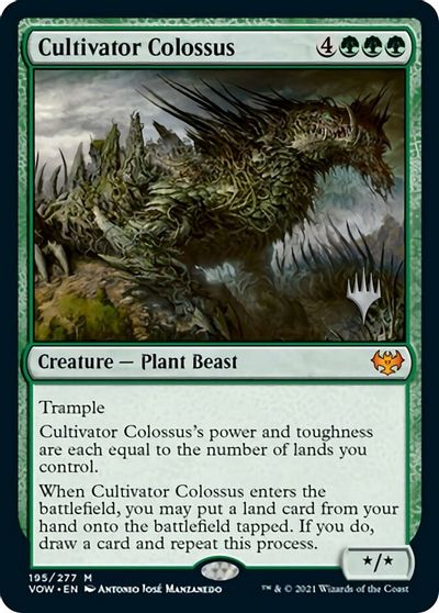 Cultivator Colossus (Promo Pack) [Innistrad: Crimson Vow Promos] | Card Citadel