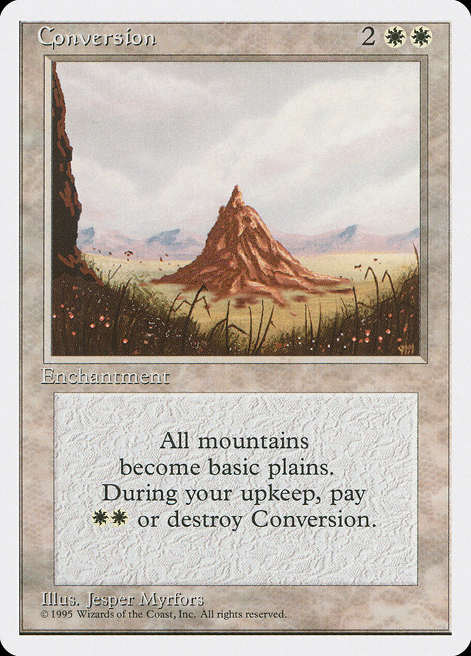 Conversion [Fourth Edition] | Card Citadel