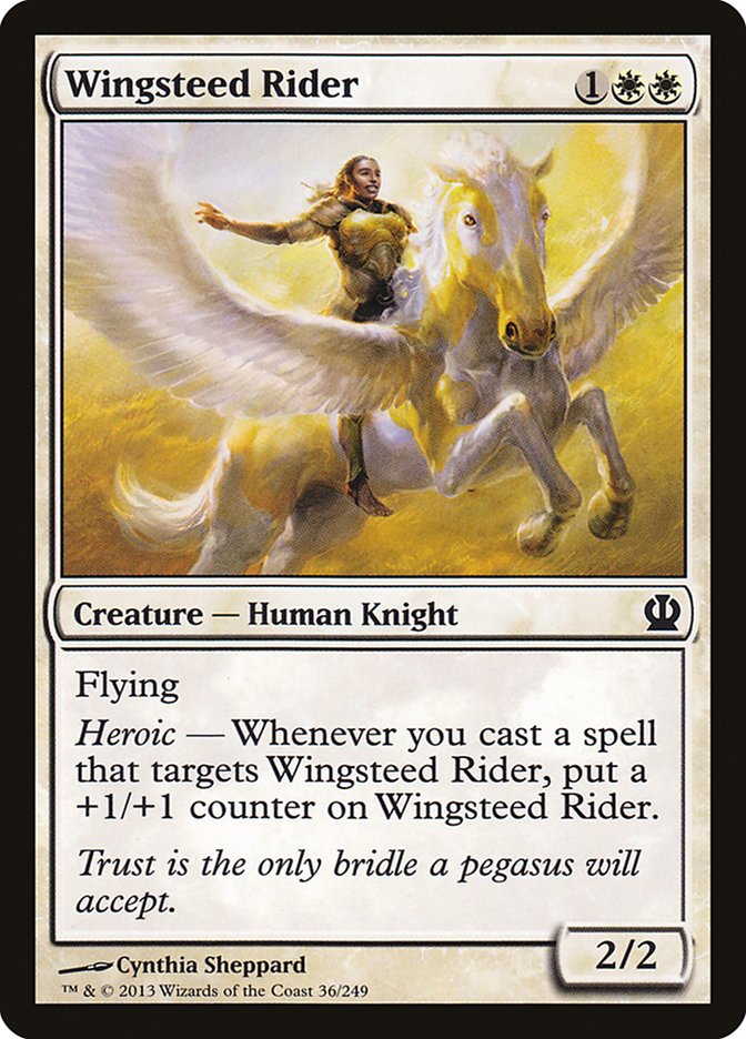 Wingsteed Rider [Theros] | Card Citadel