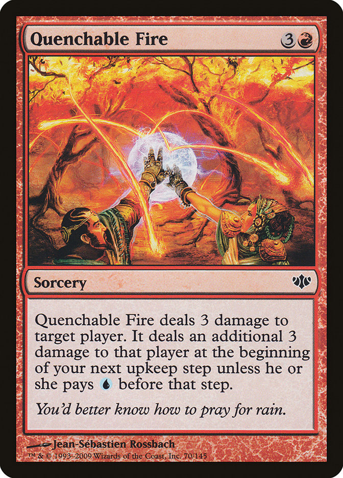 Quenchable Fire [Conflux] | Card Citadel