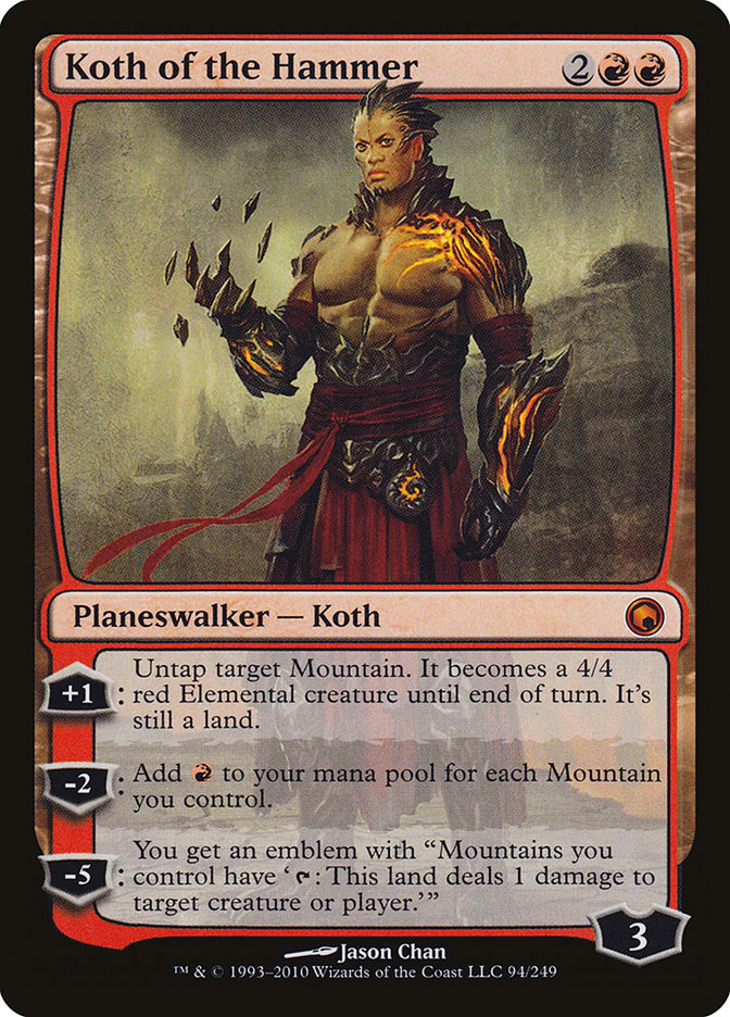 Koth of the Hammer [Scars of Mirrodin] | Card Citadel