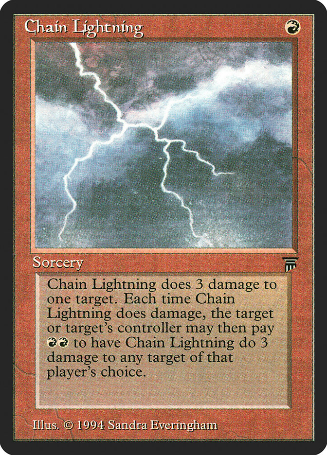 Chain Lightning [Legends] | Card Citadel