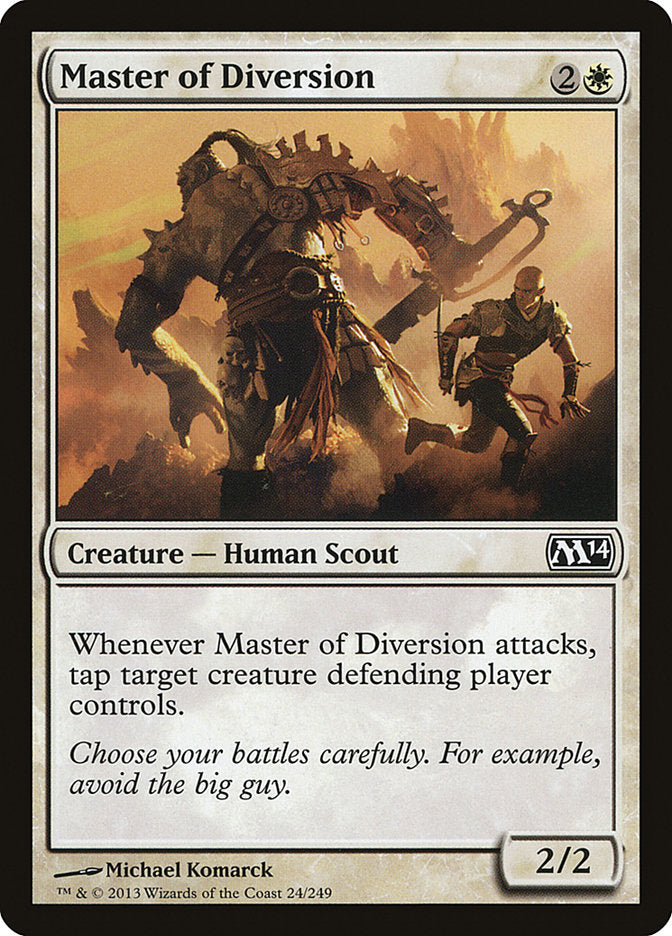 Master of Diversion [Magic 2014] | Card Citadel