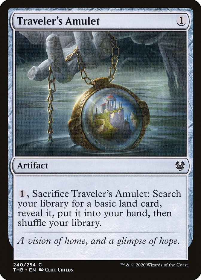 Traveler's Amulet [Theros Beyond Death] | Card Citadel