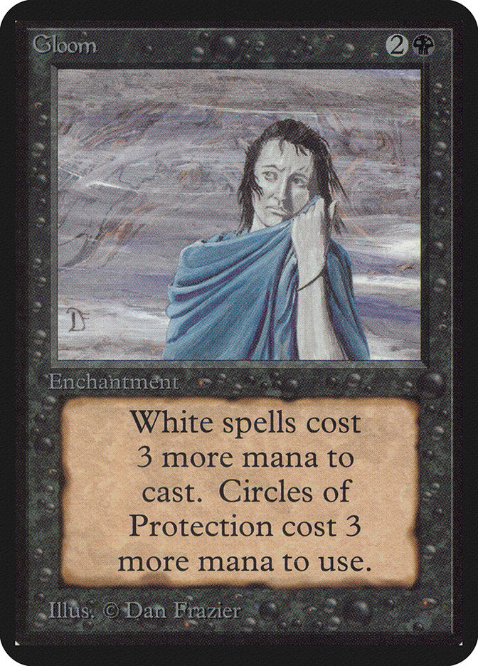 Gloom [Limited Edition Alpha] | Card Citadel