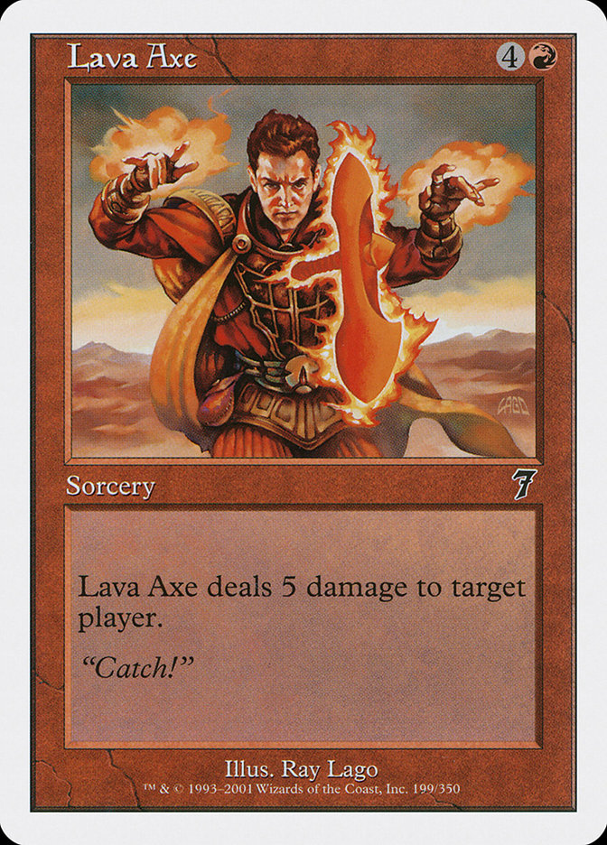 Lava Axe [Seventh Edition] | Card Citadel