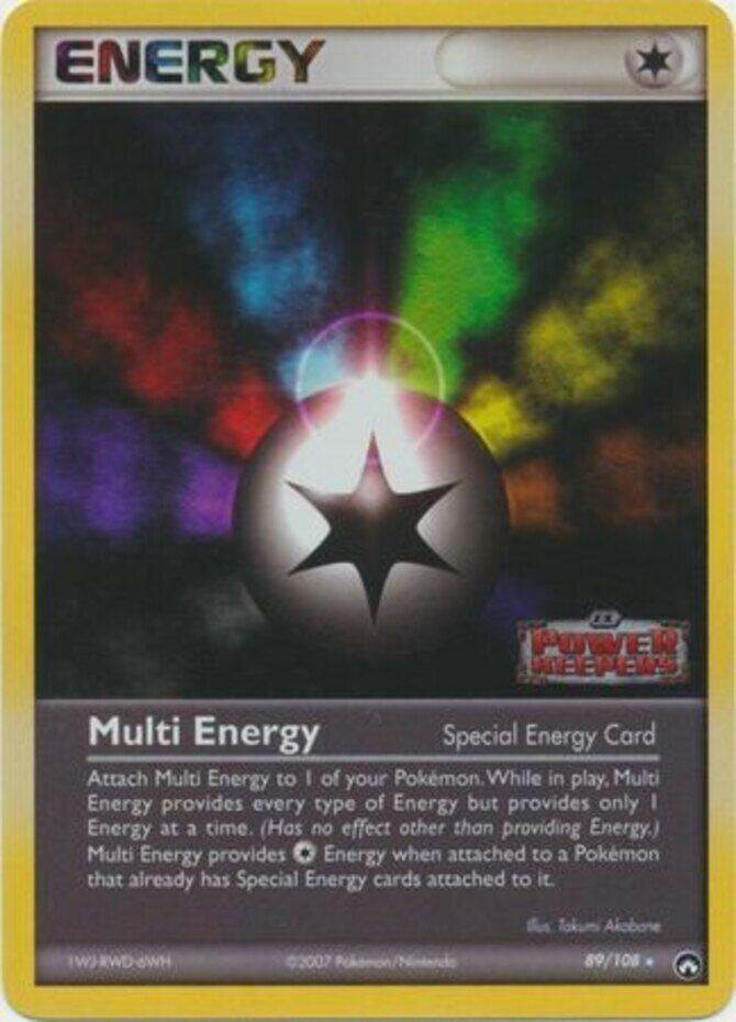 Multi Energy (89/108) (Stamped) [EX: Power Keepers] | Card Citadel