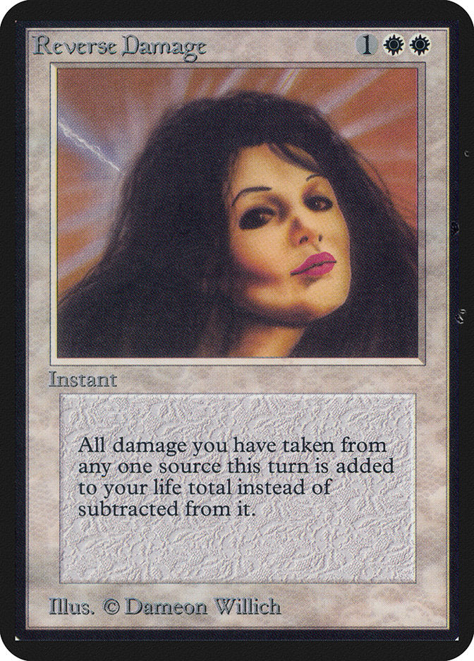 Reverse Damage [Limited Edition Alpha] | Card Citadel