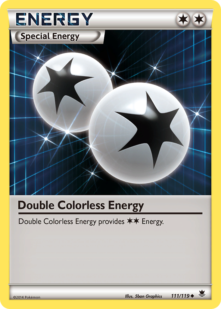 Double Colorless Energy (111/119) [XY: Phantom Forces] | Card Citadel