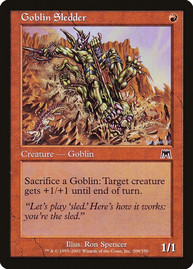 Goblin Sledder [Onslaught] | Card Citadel