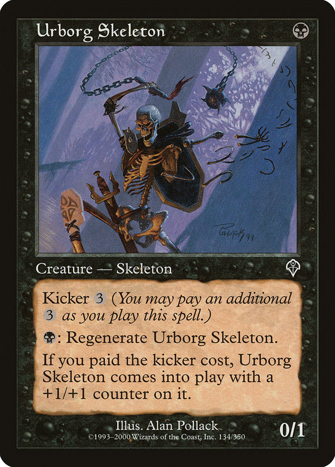 Urborg Skeleton [Invasion] | Card Citadel