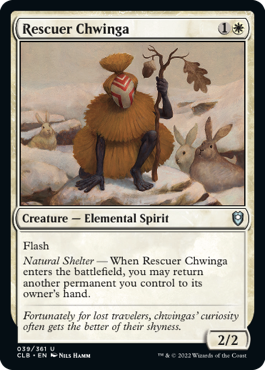 Rescuer Chwinga [Commander Legends: Battle for Baldur's Gate] | Card Citadel
