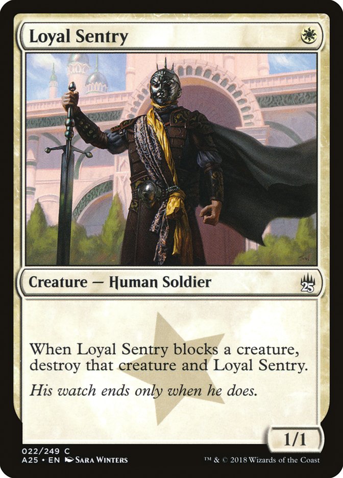 Loyal Sentry [Masters 25] | Card Citadel