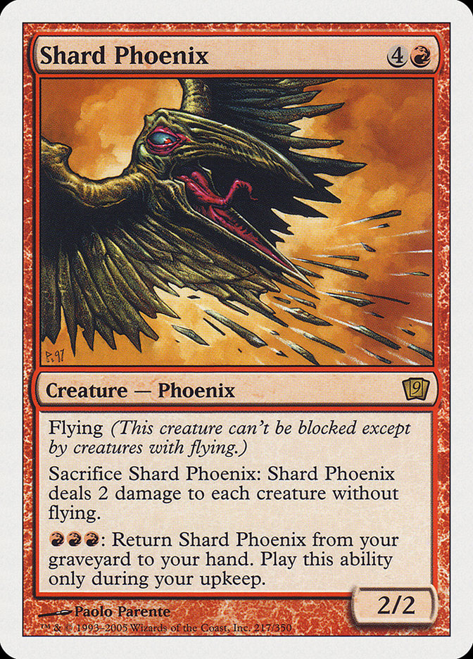 Shard Phoenix [Ninth Edition] | Card Citadel