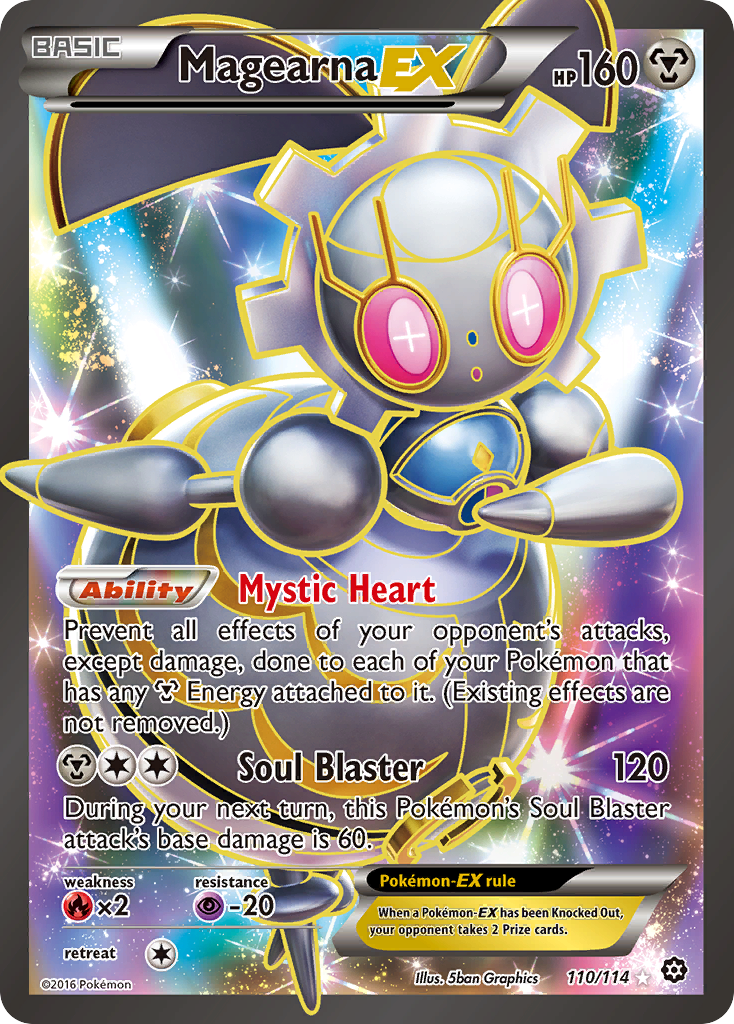 Magearna EX (110/114) [XY: Steam Siege] | Card Citadel