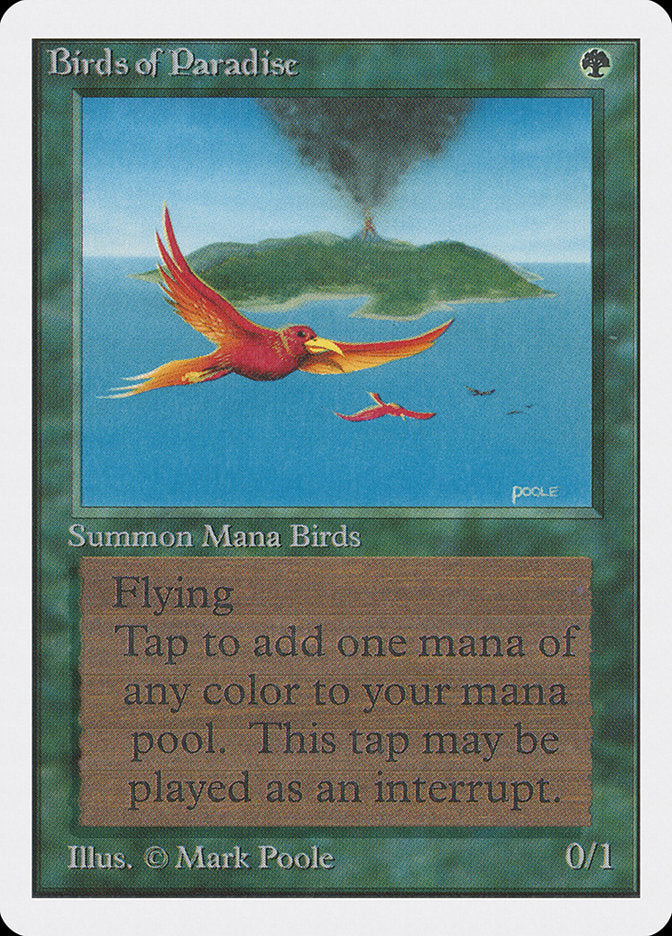 Birds of Paradise [Unlimited Edition] | Card Citadel