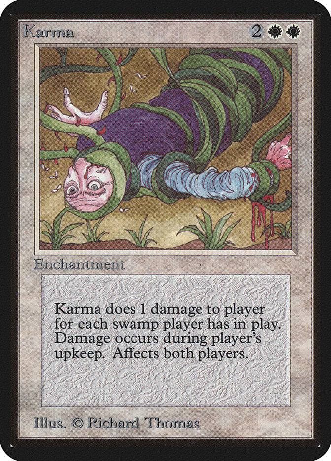 Karma [Limited Edition Alpha] | Card Citadel
