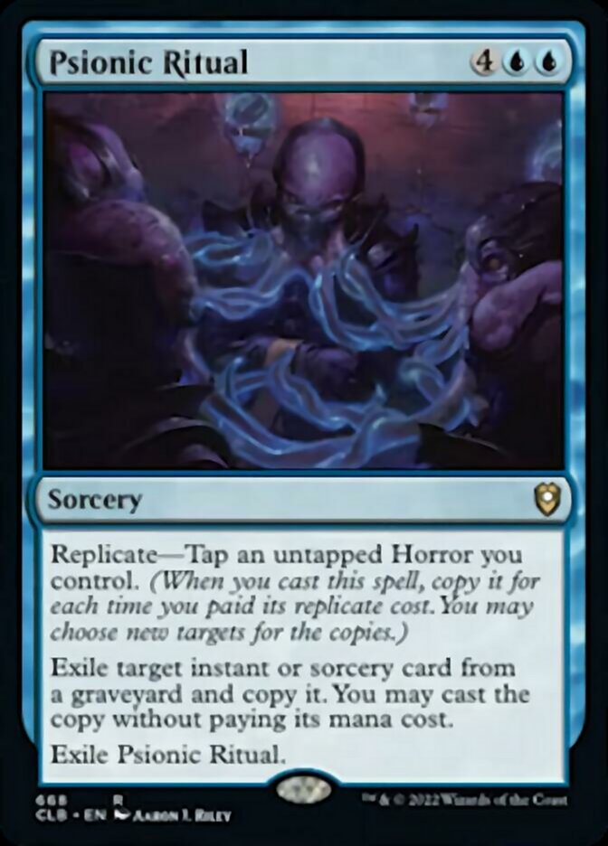 Psionic Ritual [Commander Legends: Battle for Baldur's Gate] | Card Citadel